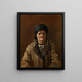 Portrait der belarussischen Eigentümerin Potiralovskaia - Jan Chrucki — gerahmtes Bild an der Wand
