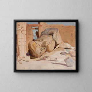 Jan Cigliski - Ancient ruins From the journey to Egypt.webp