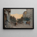 Athènes du voyage en Grèce - Jan Cybis — gerahmtes Bild an der Wand