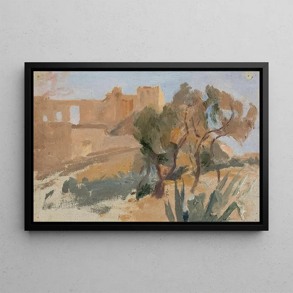 Jan Cigliski - Athens The Propylaea on the Acropolis From the journey to Greece.webp