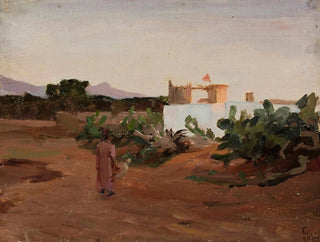 Jan Cigliski - Beirut  Evening From the journey to Palestine.webp
