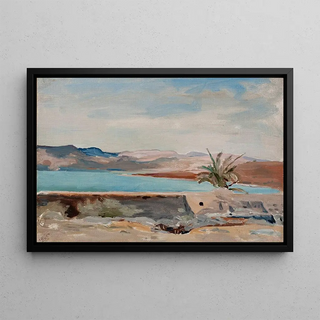 Jan Cigliski - Capernaum on the Sea of Galilee From the journey to Palestine.webp