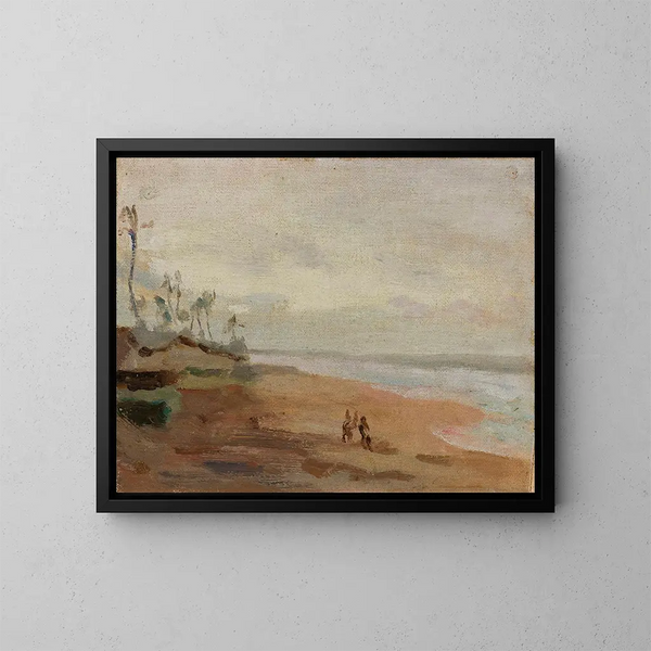Ceylan Colombo, vom Indienreise - Jan Cybis — gerahmtes Bild an der Wand