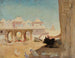 Hof des Palastes der Maharajas - Jan Cybis — Ansicht des Kunstwerks
