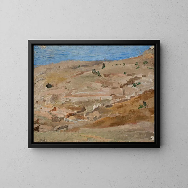 Delphes, vom Griechenland-Reise - Jan Cybis — gerahmtes Bild an der Wand