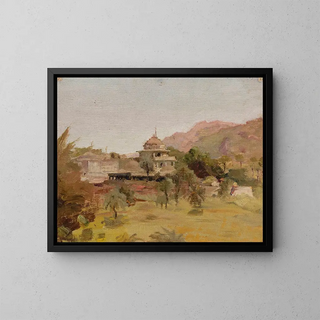Jan Cigliski - Diewarra Templer Stand Abu From the journey to India.webp
