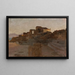 Éleusis Du voyage en Grèce - Jan Cybis — gerahmtes Bild an der Wand