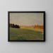 Abend - Jan Cybis — gerahmtes Bild an der Wand