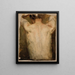 Modell weiblich von hinten - Jan Cigliski — gerahmtes Bild an der Wand