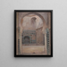 Alhambra de Grenade - Jan Cybis — gerahmtes Bild an der Wand