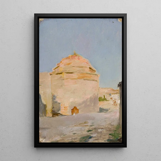 Jan Cigliski - Grave of Maria Potocka in Bakhchisaray From the journey to Crimea.webp