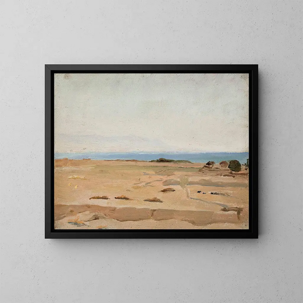 Gulf von Korinth - Jan Cybis — gerahmtes Bild an der Wand