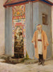 Ein Mann aus der Ecke bei dem Brunnen in Bakhchisaray auf der Krim-Reise - Jan Cybis — Ansicht des Kunstwerks