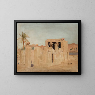 Jan Cigliski - Luxor  bank of the Nile From the journey to Egypt.webp
