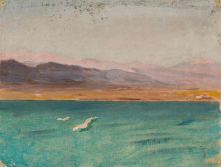 Jan Cigliski - Marine landscape From the journey to Palestine.webp