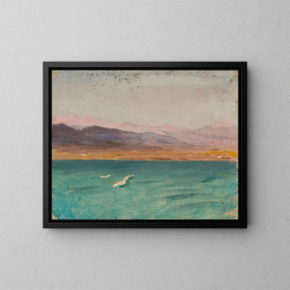 Jan Cigliski - Marine landscape From the journey to Palestine.webp