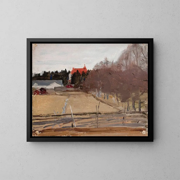 Merioki Finnland - Jan Cybis — gerahmtes Bild an der Wand