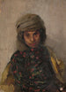 Portrait einer Jüdin der Reise in die Krim - Jan Cybis — Ansicht des Kunstwerks