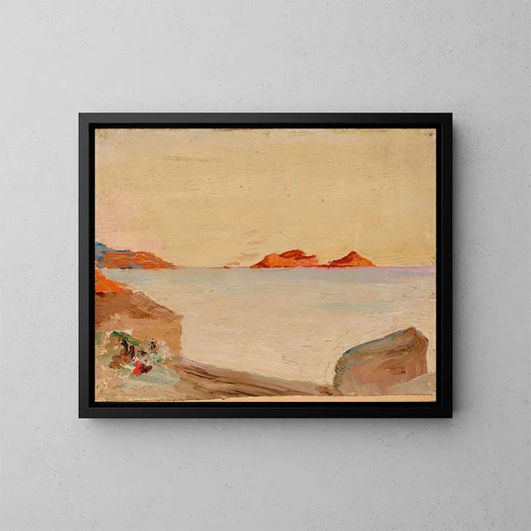 Raguse - Jan Cybis — gerahmtes Bild an der Wand