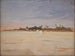 Sahara-Gemälde, der Sirocco in der Wüste - Jan Cybis — Ansicht des Kunstwerks