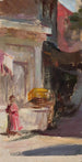 Fragment de rue du voyage à Constantinople - Jan Cybis — Ansicht des Kunstwerks
