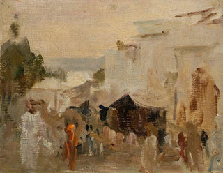 Jan Cigliski - Street in Udaipur From the journey to India.webp