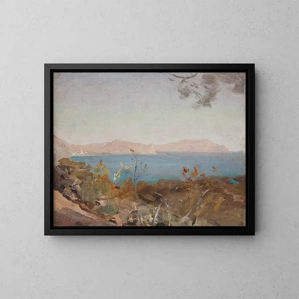 Sudak 3 - Jan Cybis — gerahmtes Bild an der Wand