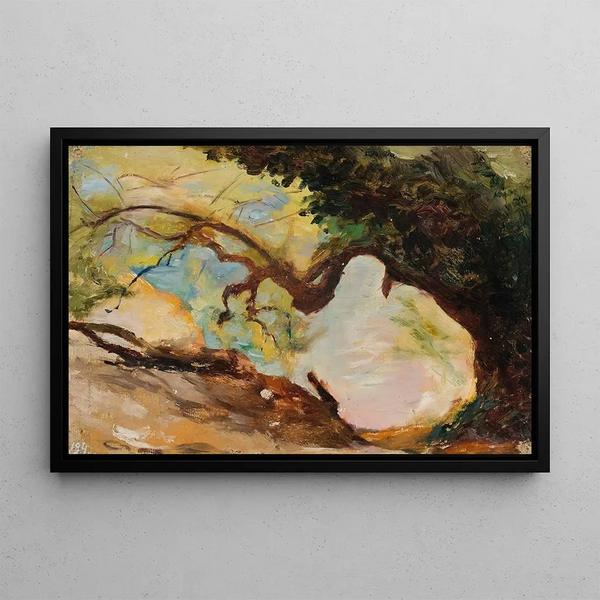 Jan Cigliski - Trees in Alupka From the journey to Crimea.webp