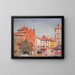 Valladolid - Jan Cybis — gerahmtes Bild an der Wand