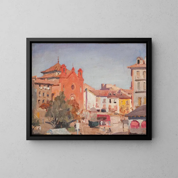 Valladolid - Jan Cybis — gerahmtes Bild an der Wand