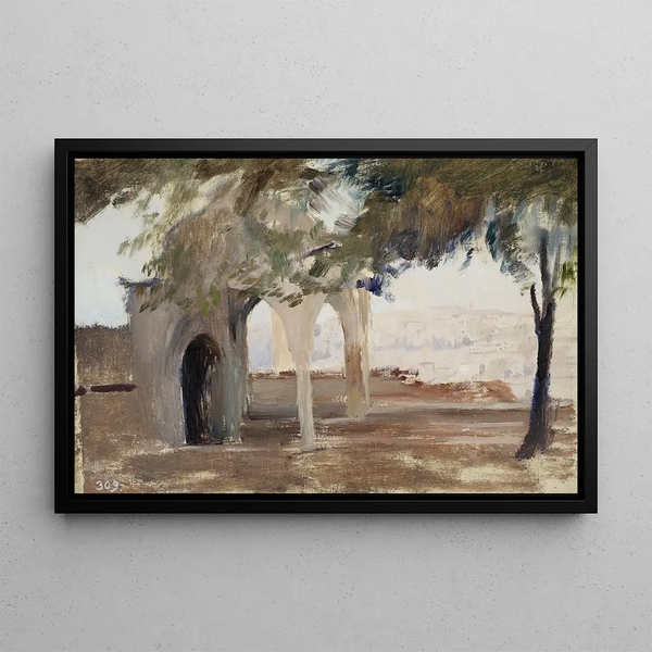Jan Cigliski - View of Pera from Istanbul From the journey to Constantinople.webp