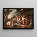 Bacchanale - Jan Cossiers — gerahmtes Bild an der Wand
