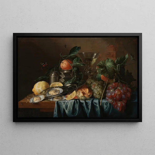 Jan Davidsz de Heem - Still Life with Oysters and Grapes.webp