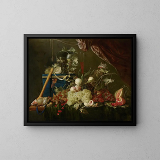 Jan Davidsz de Heem - Sumptuous Fruit Still Life with Jewellery Box.webp