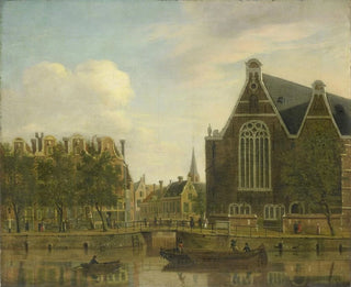 Jan Ekels the elder - The socalled Boerenverdriet on the Spui Amsterdam.webp