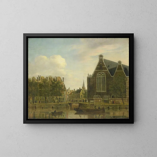 Jan Ekels the elder - The socalled Boerenverdriet on the Spui Amsterdam.webp