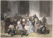 Dienst mit Mädchen - Jan Fabius Czn — Ansicht des Kunstwerks
