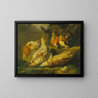 Jan Fyt - Still Life with Hunting Dog and Dead Fowl.webp