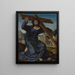 Der Christus, der das Kreuz trägt - Jan Gossaert — gerahmtes Bild an der Wand