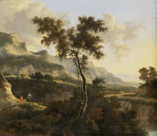 Jan Hackaert - Mountainous Landscape.webp