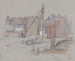 Bauarbeiten in der Van Eeghen-Straße hinter der Parkweg - Jan Hoynck van Papendrecht — Ansicht des Kunstwerks