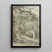 Landschaftsbild - Jan Hulswit — gerahmtes Bild an der Wand