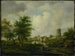 Der zerfallene Wand in Amsterdam mit dem Wetering-Tor, gesehen vom Buitensingel - Jan Hulswit — Ansicht des Kunstwerks