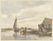 Einige Boote auf einem Kanal - Jan Hulswit — Ansicht des Kunstwerks