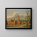 Château de Batestein près de Vianen - Jan Jacob Teyler van Hall — gerahmtes Bild an der Wand