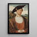 Portrait de Joost van Bronkhorst - Jan Jansz Mostaert — gerahmtes Bild an der Wand