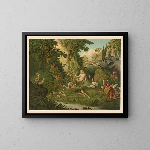 Bibel goldene der Klassiker - Jan Ladislaw Skora — gerahmtes Bild an der Wand