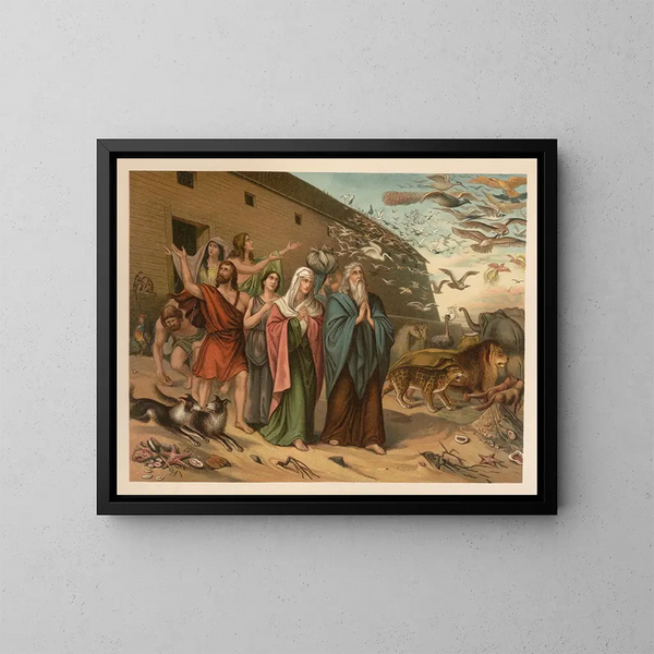 Bibel goldene der Klassiker - Jan Ladislaw Skora — gerahmtes Bild an der Wand