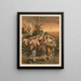 La Bible classique dorée Pl016 - Jan Ladislaw Skora — gerahmtes Bild an der Wand