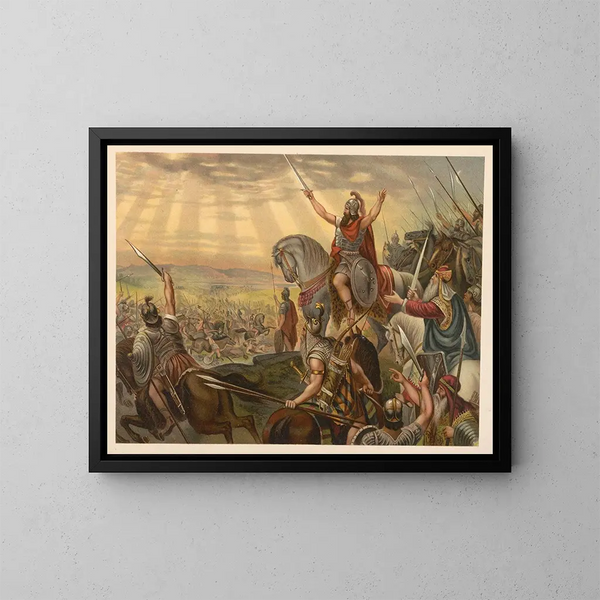 Bibel goldene der Klassiker Pl046 - Jan Ladislaw Skora — gerahmtes Bild an der Wand